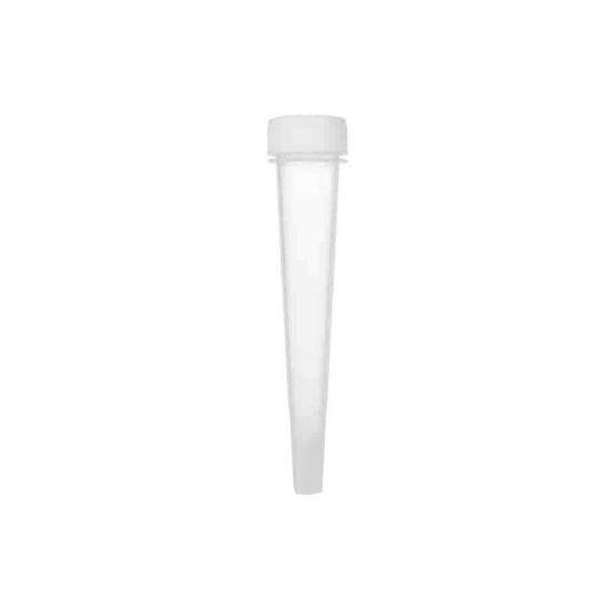 Clear Child Resistant Push Turn Conical Tube 98mm Clear Child Resistant Push Turn Conical Tube 98mm