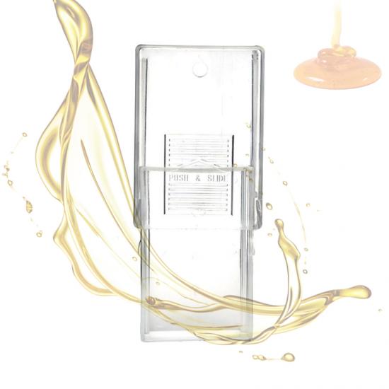 Clear Plastic Child Resistant Concentrate Shatter Box Clear Plastic Child Resistant Concentrate Shatter Box