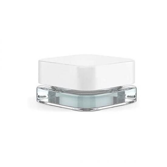 Clear White Black Color 9ml Square Glass Dual Compartments Clear White Black Color 9ml Square Glass Dual Compartments