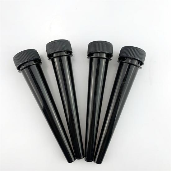 Conical plastic tube with child-resistant cap Conical plastic tube with child-resistant cap