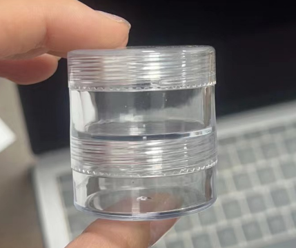 Cosmetic Plastic Containers 5g 10g Clear PS Jar with clear Cosmetic Plastic Containers 5g 10g Clear PS Jar with clear