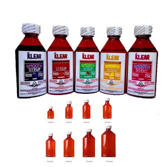Cough Multi Flavors THC Syrup Containers Liquid Medicine Cough Multi Flavors THC Syrup Containers Liquid Medicine