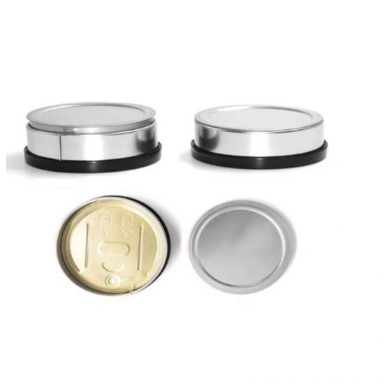 Custom 100ml 150ml 3.5g 7g Easy Ring Pull Metal Tin Cans Custom 100ml 150ml 3.5g 7g Easy Ring Pull Metal Tin Cans