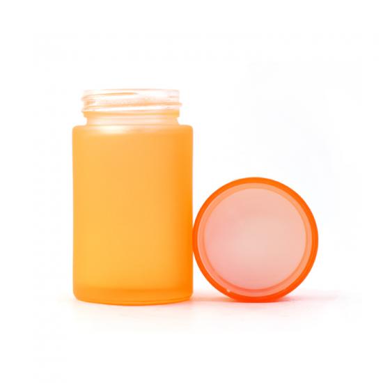 Custom 3.5 Jars Airtight Child Resistant Glass Jar 3oz Glass Custom 3.5 Jars Airtight Child Resistant Glass Jar 3oz Glass