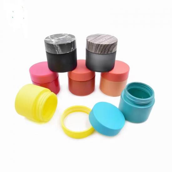 Custom color 5ml 9ml Square type Child Resistant Glass Custom color 5ml 9ml Square type Child Resistant Glass
