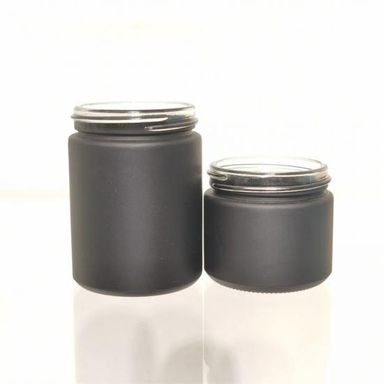 Custom CR Silver Glass Bottle Glass Jar Container with Custom CR Silver Glass Bottle Glass Jar Container with