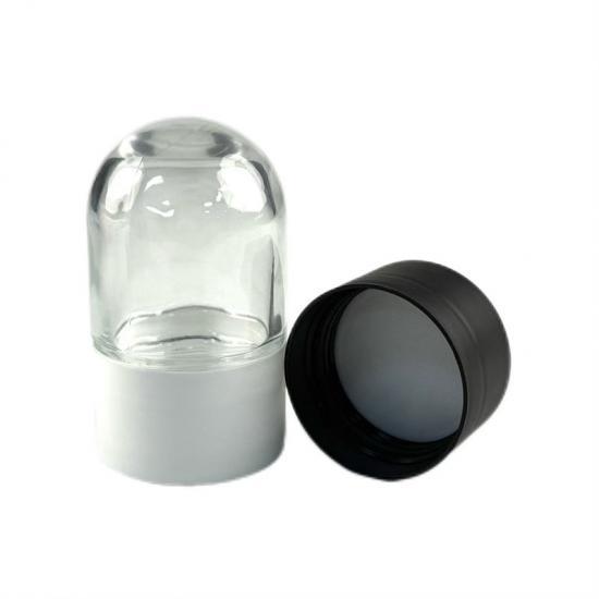 Custom Label 3.5g 100ml Round Dome Glass Jar with Cr Child