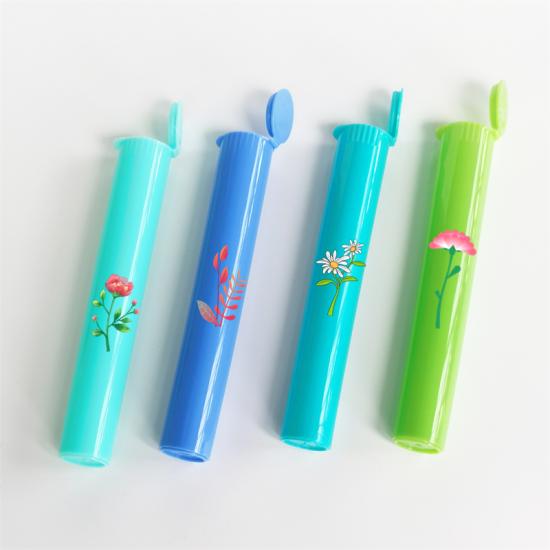 Custom Logo 98mm 109mm 116mm Child Resistant Squeeze Tubes