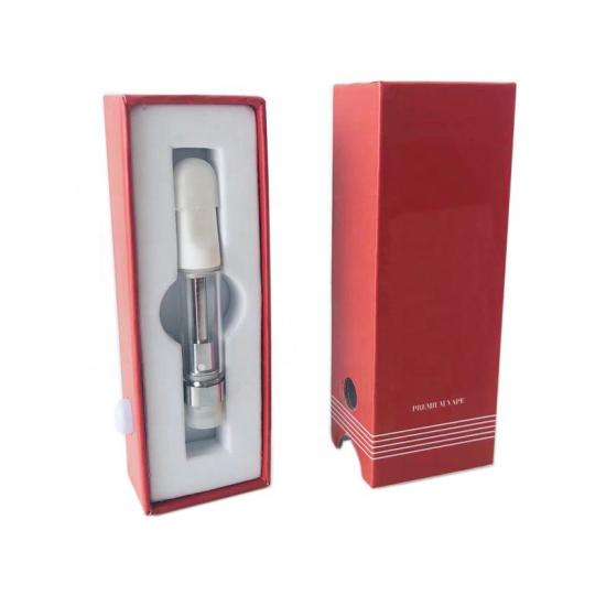 Custom Logo Childproof 1ml Glass Tube Box Cartridge