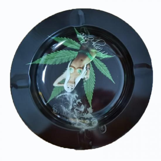 Custom Logo Printing Tin Ashtrays 138mm Custom Logo Printing Tin Ashtrays 138mm