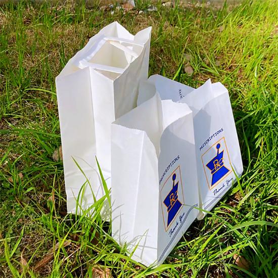 Custom Logo Size Prescription Pill Medicine Paper Bag Pill Custom Logo Size Prescription Pill Medicine Paper Bag Pill