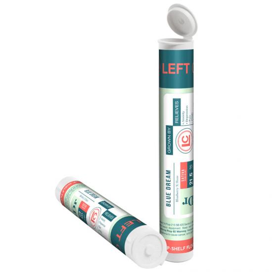 Custom Pop Top Pre-roll Joint Tubes - 90mm - Fits 83mm Cones Custom Pop Top Pre-roll Joint Tubes - 90mm - Fits 83mm Cones