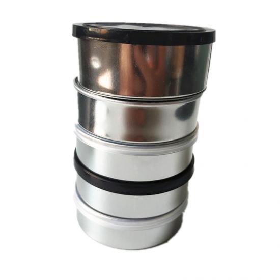 Custom Ring Pull Round Tins Wing Style Opening Metal Tins Custom Ring Pull Round Tins Wing Style Opening Metal Tins