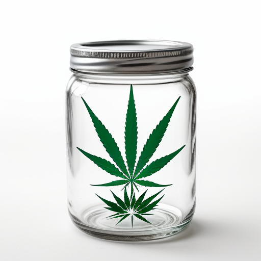 Custom Screw top weed jar storage flower bud Container Custom Screw top weed jar storage flower bud Container