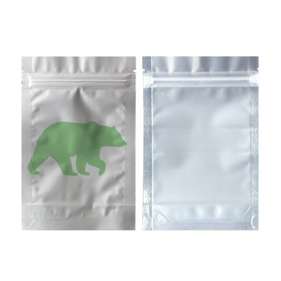 Custom Transparent Holographic Mylar Zipper Bags large clear Custom Transparent Holographic Mylar Zipper Bags large clear