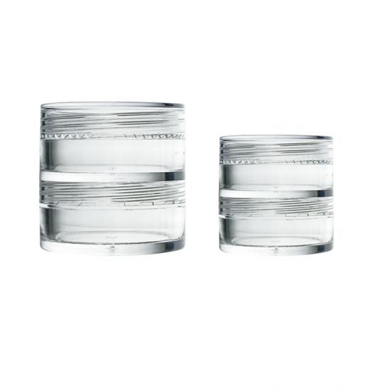 Customizable Empty Transparent 6.5 g Cream Jars Cosmetic