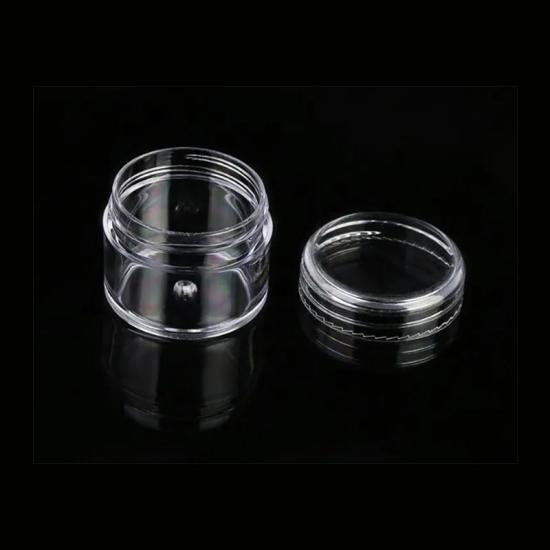 Customizable Empty Transparent 6.5 g Cream Jars Cosmetic Customizable Empty Transparent 6.5 g Cream Jars Cosmetic