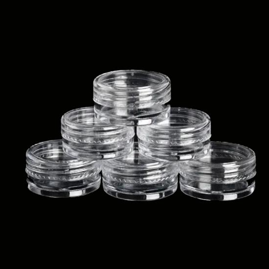 Customizable Empty Transparent 6.5 g Cream Jars Cosmetic Customizable Empty Transparent 6.5 g Cream Jars Cosmetic