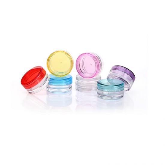 Customizable Empty Transparent 6.5 g Cream Jars Cosmetic Customizable Empty Transparent 6.5 g Cream Jars Cosmetic