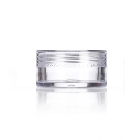 Customizable Empty Transparent 6.5 g Cream Jars Cosmetic Customizable Empty Transparent 6.5 g Cream Jars Cosmetic