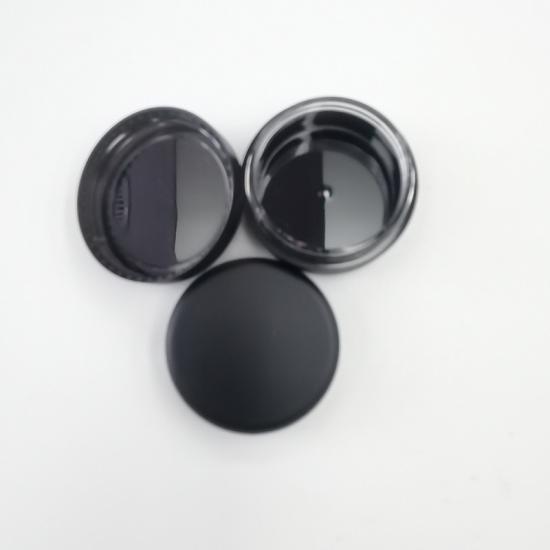 Customize Matte Black Color 5ml Wide-Mouth Cosmetic Storage