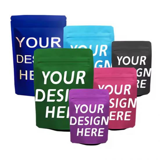 Customized Bag Stand up Pouch Food Packaging Bags Zip Lock