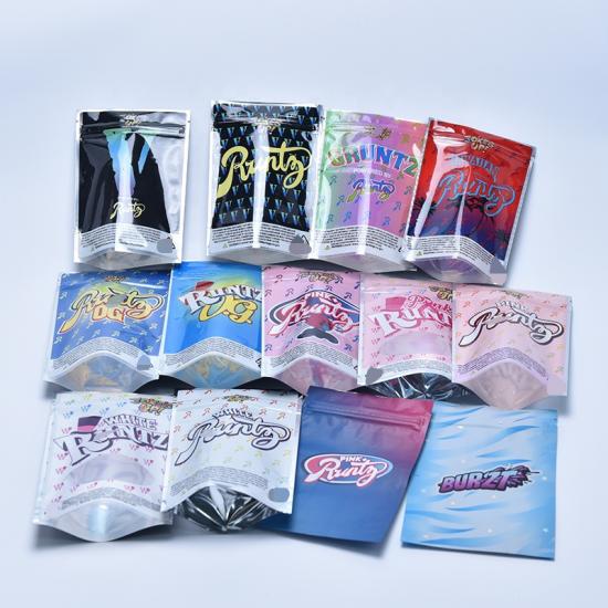 Customized Logo Child Resistant 3.5g 7g Gram Matte Soft Customized Logo Child Resistant 3.5g 7g Gram Matte Soft