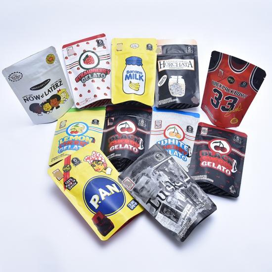 Customized Logo Child Resistant 3.5g 7g Gram Matte Soft Customized Logo Child Resistant 3.5g 7g Gram Matte Soft