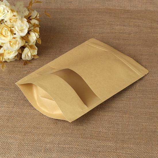 Customized Stand up Pouches Dry Food Packaging Brown Kraft Customized Stand up Pouches Dry Food Packaging Brown Kraft