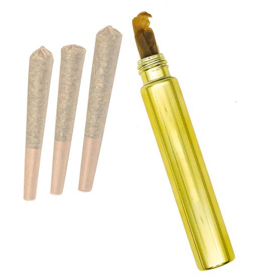 Electroplate Shiny Golden 115mm Raw King Size Glass Pre Electroplate Shiny Golden 115mm Raw King Size Glass Pre