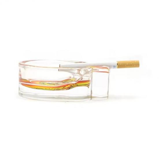 Pattern Custom Classic Glass Ashtray Logo Custom High Pattern Custom Classic Glass Ashtray Logo Custom High