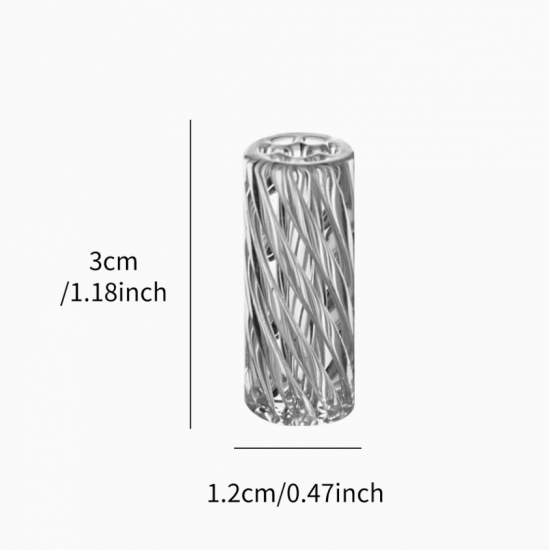 Flat Mouth Smooth 12*30 mm Glass Tube Glass Tips 7 hole Flat Mouth Smooth 12*30 mm Glass Tube Glass Tips 7 hole