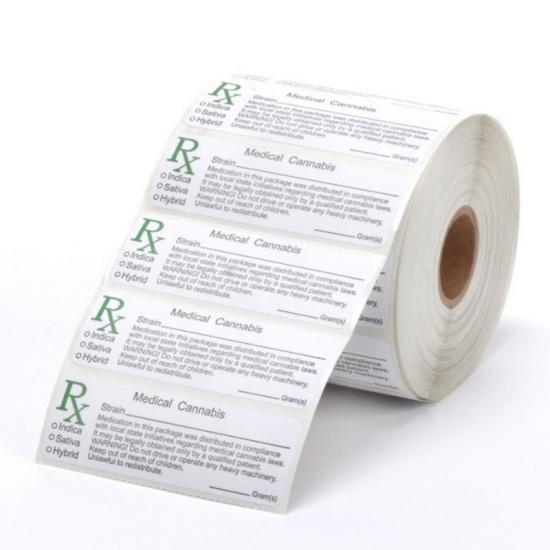 Generic Medical Labels Weed Strain -All State