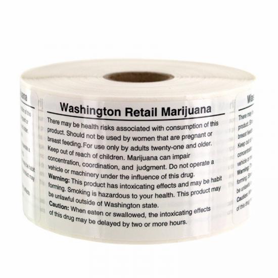 Generic Washington State Medical weed Label Rx Design- 1000 Generic Washington State Medical weed Label Rx Design- 1000
