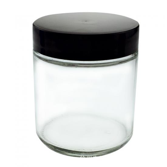 glass jar 60ml wooden lid clear glass jars with child