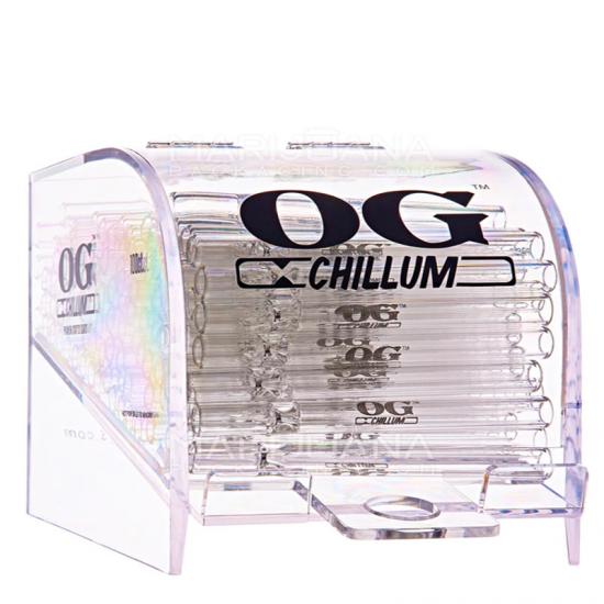 Glass OG Chillums In Display Box 12mm Dia x 103mm High Glass OG Chillums In Display Box 12mm Dia x 103mm High