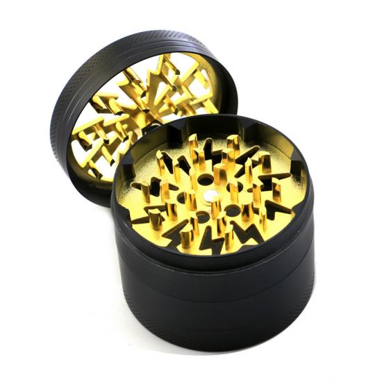 Golden 63mm New Spice Herb Grinder