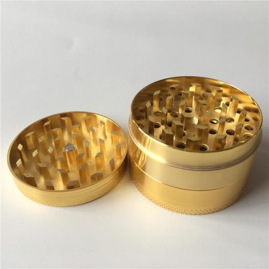 Golden 63mm New Spice Herb Grinder Golden 63mm New Spice Herb Grinder