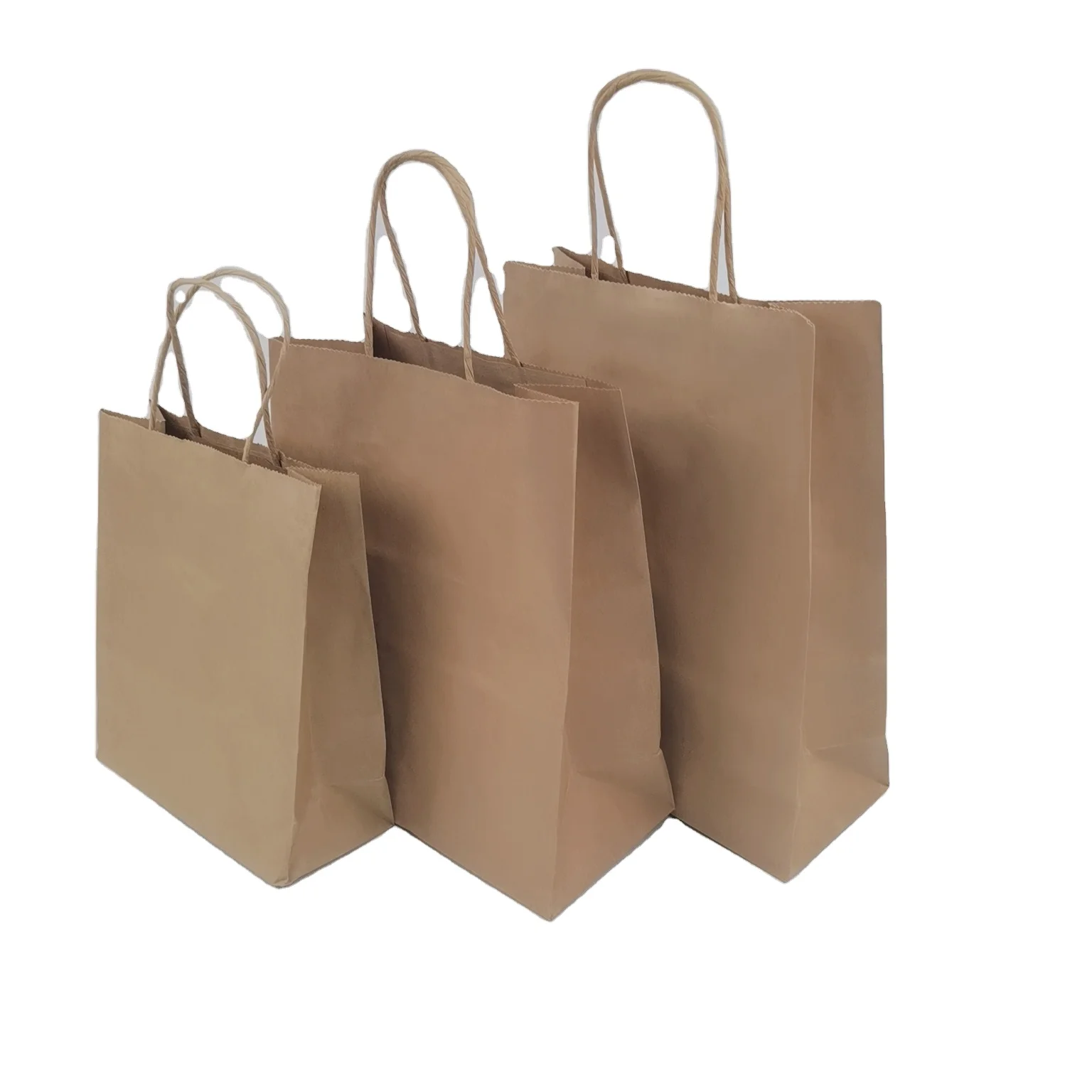 Custom Printing Biodegradable Brown Kraft Paper