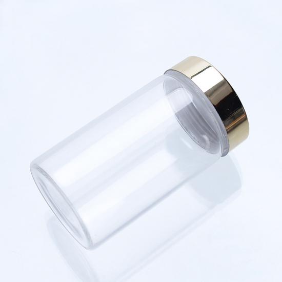 Hemp Packaging 2oz 4oz clear child proof glass jar arch