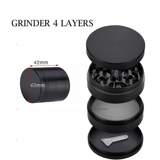 Custom Zinc Alloy Portable Grinder Metal Grinder Herb Smoke Custom Zinc Alloy Portable Grinder Metal Grinder Herb Smoke