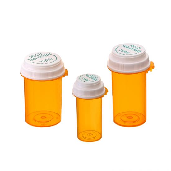 Hold Tab Down And Turn Reversible Empty Vial Bottles Hold Tab Down And Turn Reversible Empty Vial Bottles