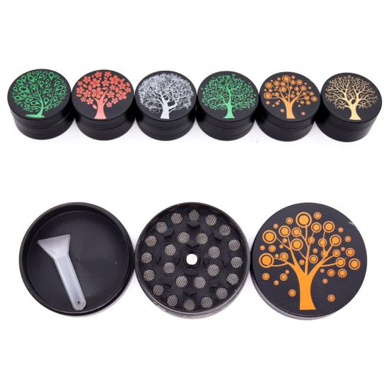 63mm 4 Parts Zinc Herb Weed Grinders Smoking Accessories 63mm 4 Parts Zinc Herb Weed Grinders Smoking Accessories