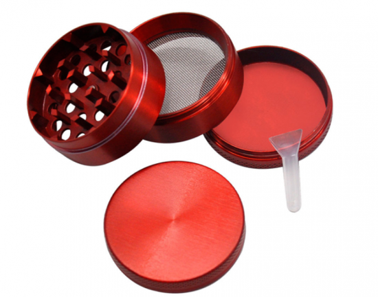 flat zinc alloy 4 layer metal cigarette grinder can laser flat zinc alloy 4 layer metal cigarette grinder can laser
