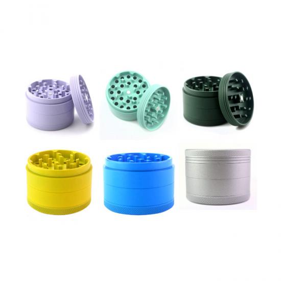 flat zinc alloy 4 layer metal cigarette grinder can laser flat zinc alloy 4 layer metal cigarette grinder can laser