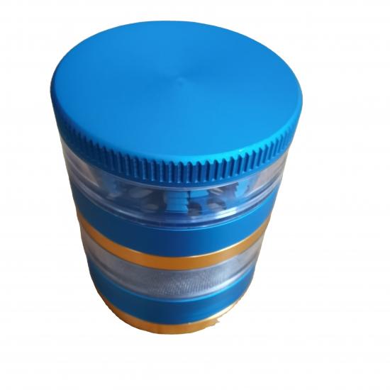 Custom Logo Silicone Herb Grinder 4 Piece Smoking Herb