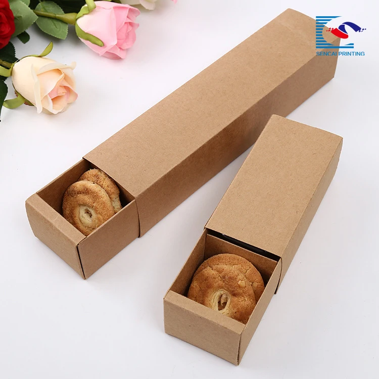 Custom Printing Bakery Drawer Kraft Paper Box Custom Printing Bakery Drawer Kraft Paper Box