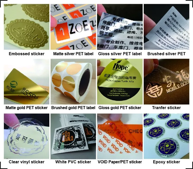 Custom Self Adhesive Printed Round Stickers Custom Self Adhesive Printed Round Stickers
