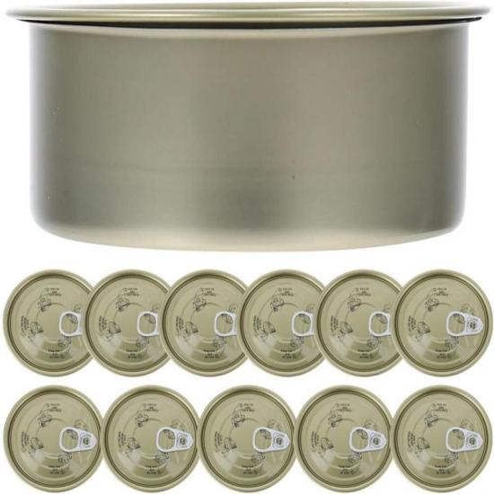 Latest 100ml 150ml 200ml Food Grade Aluminum Tin Box with Latest 100ml 150ml 200ml Food Grade Aluminum Tin Box with