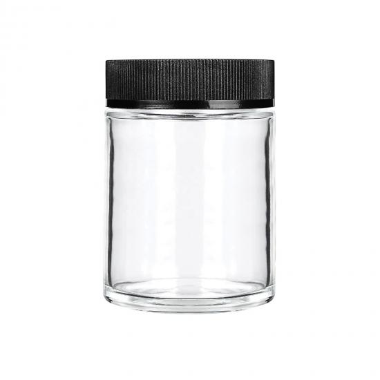 Manufacture Clear Child Proof Resistant Glass Jar Manufacture Clear Child Proof Resistant Glass Jar
